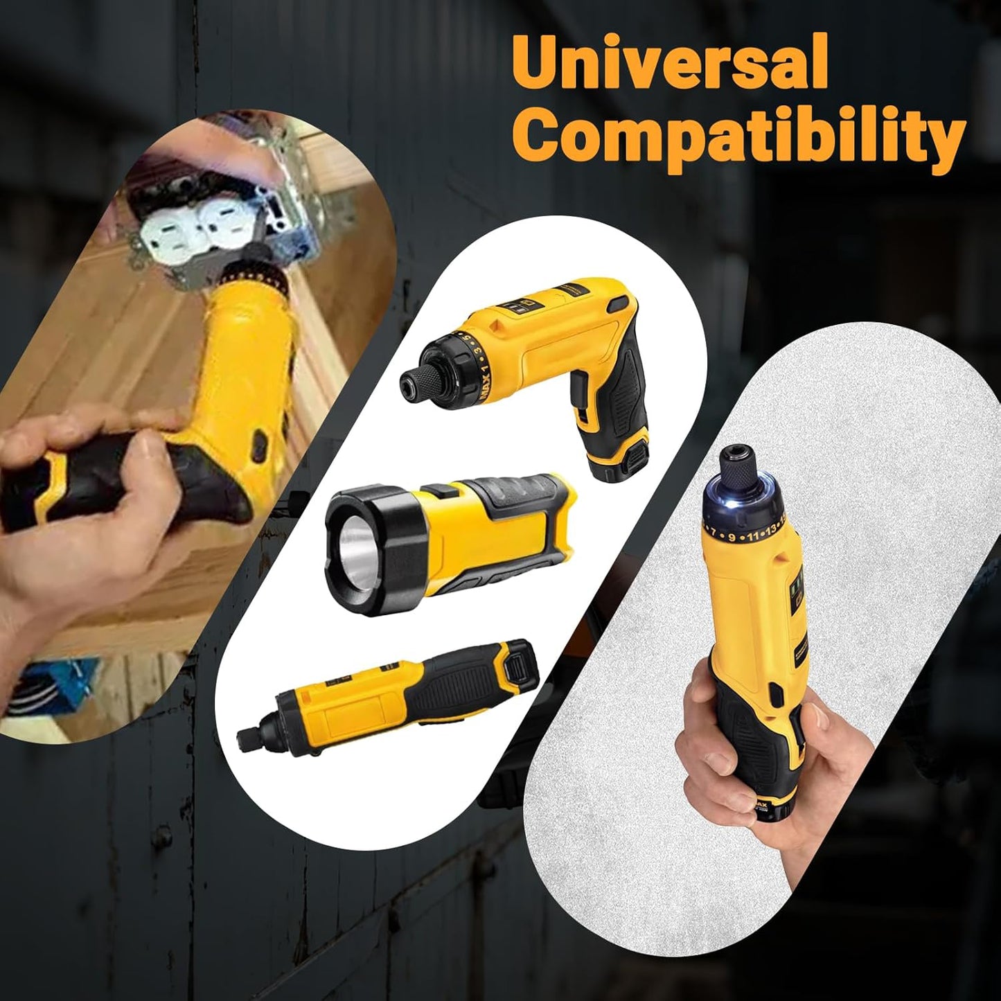 SHENTEC Confezione da 2 Batterie Sostitutive 2000mAh 8-Volt Compatibili con DEWALT