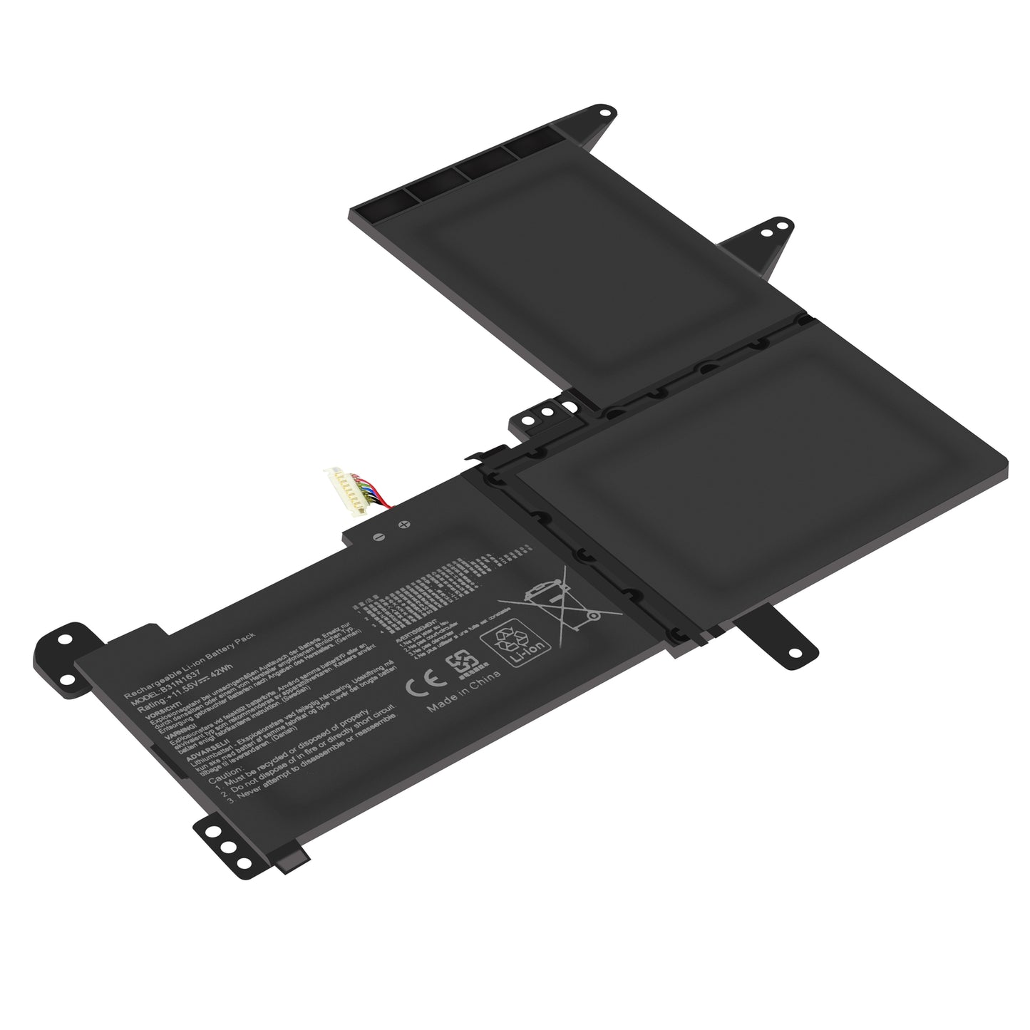 Batteria 42W B31Bi9H B31N1637 per ASUS VivoBook S510UQ X510UR-3B X510UN-1A X510UQ-3F
