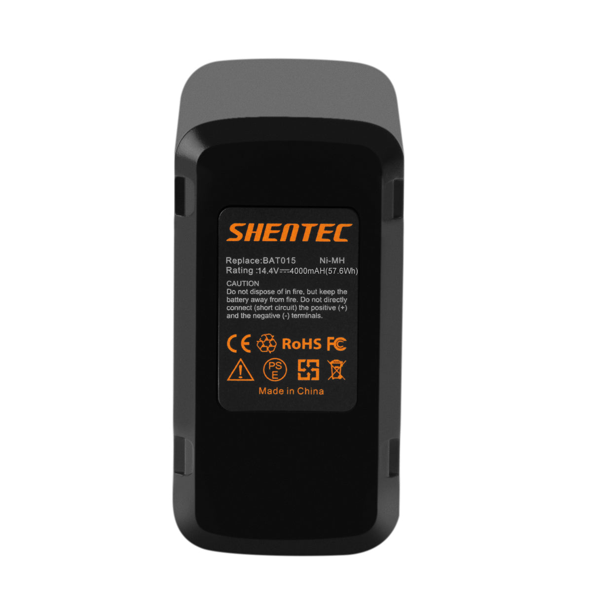SHENTEC Batteria di ricambio Ni-MH 4Ah 14.4V per Bosch BAT015 2507335209 2607335146 3650 3612
