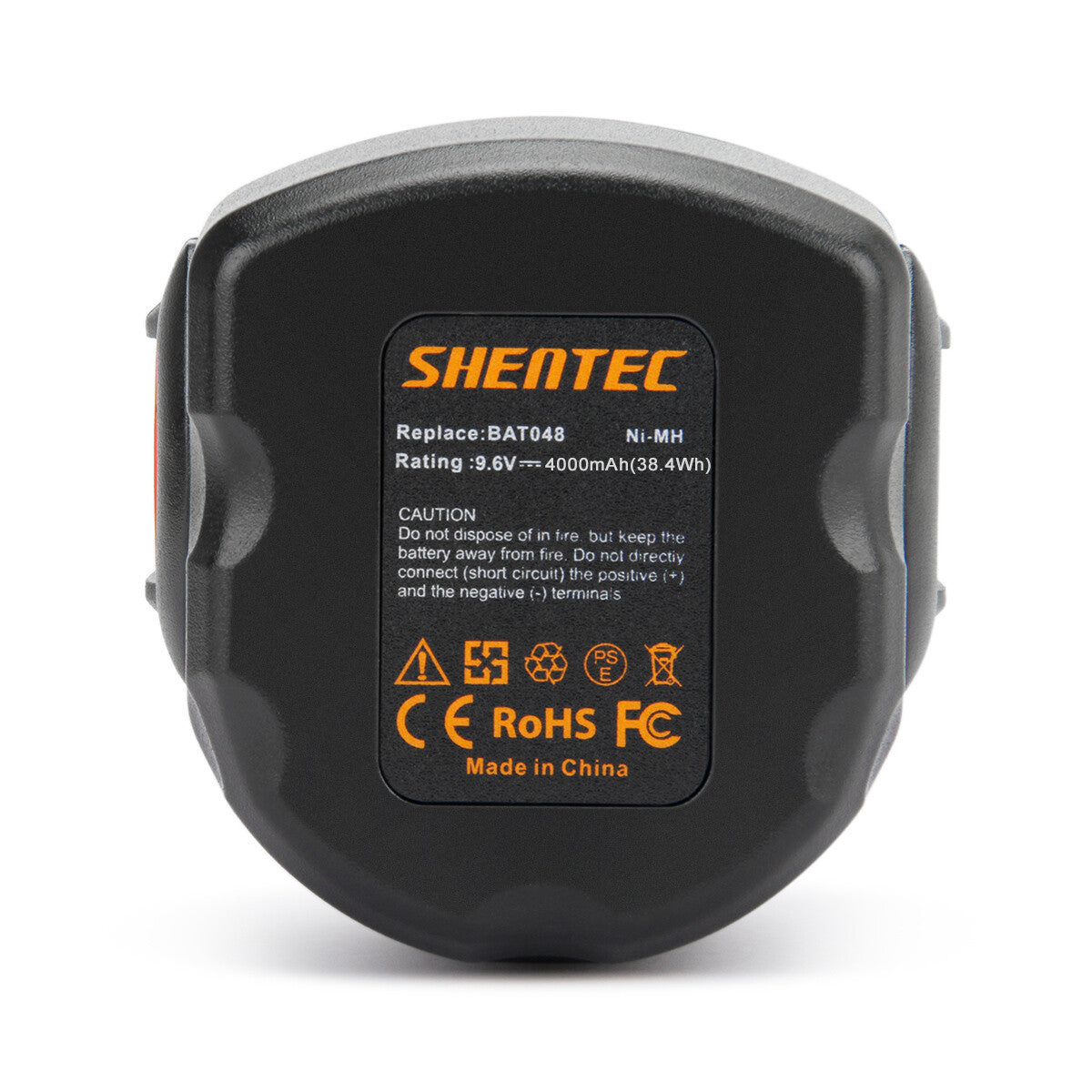 SHENTEC Batteria Ni-MH 9.6V 4000mAh per Bosch BAT048 BAT100 PSR 960 GSR 9.6 BPT1041