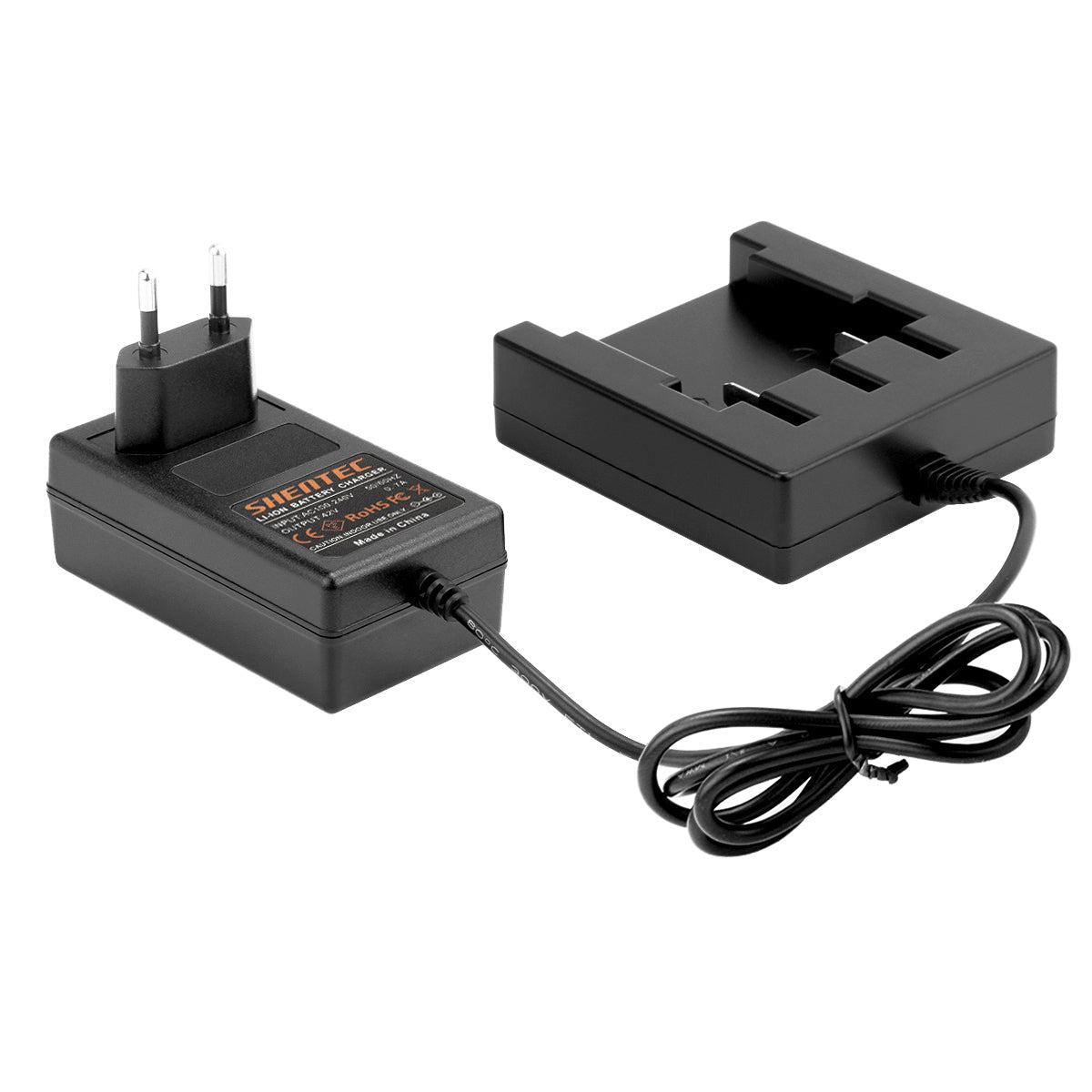 SHENTEC CARICATORE BATTERIE AL LITIO 40V PER GREENWORKS 29472 29282 24322 25302 G-MAX