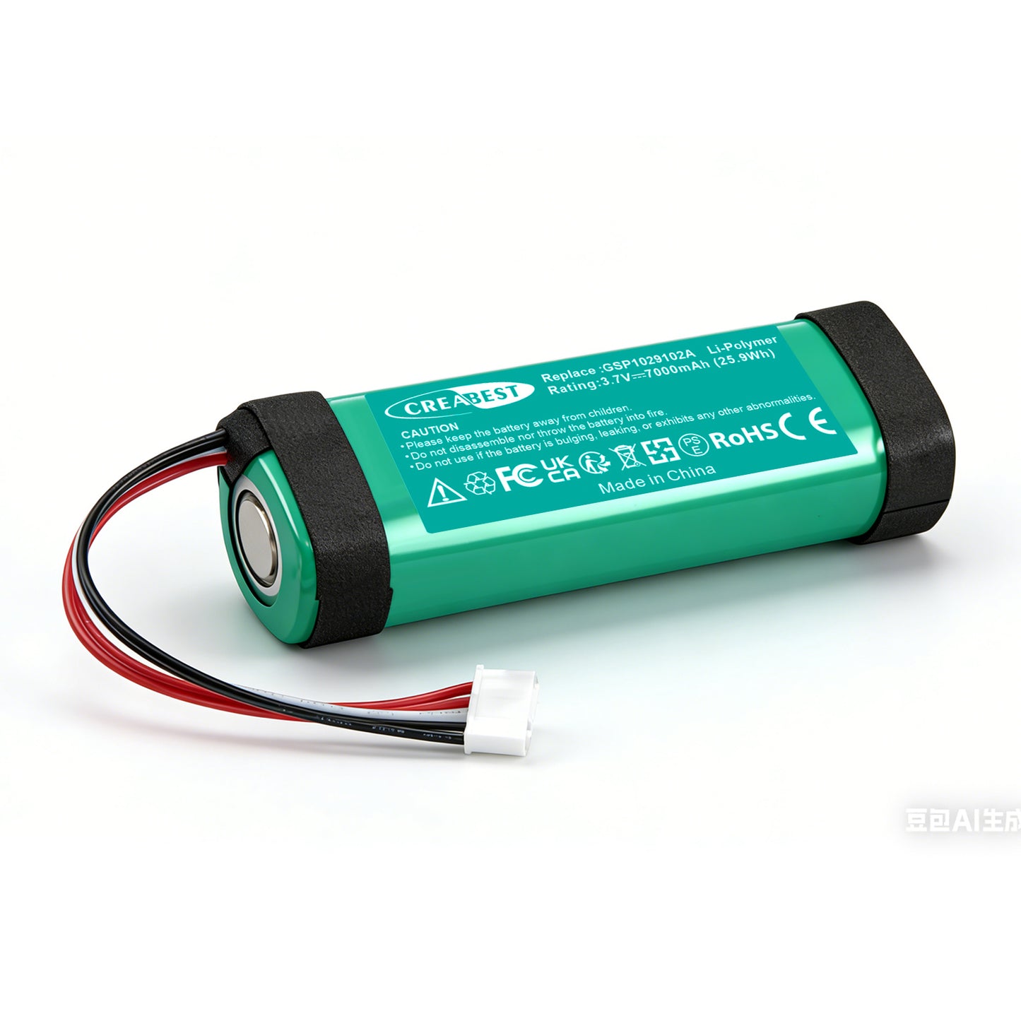 Batteria 3.7V 7000mAh per JBL Charge 3 GSP1029102A diffusore audio wireless Bluetooth
