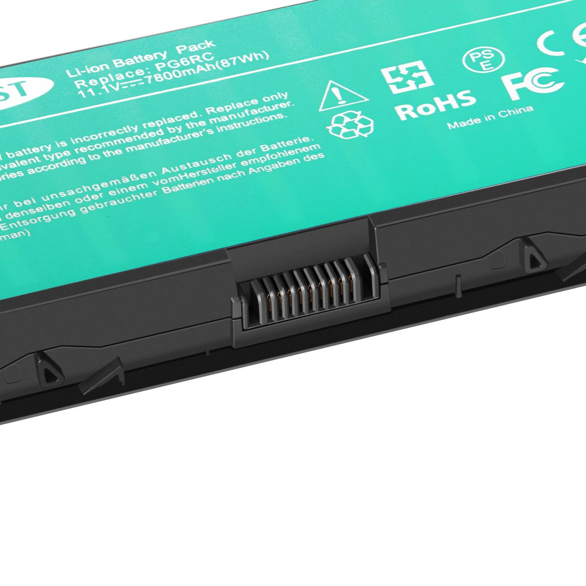 Batteria 7.8Ah X57F1 86Wh per Dell Precision M4600 M4700 M6600 M4800 451-11744 FV993