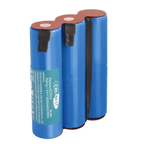 SHENTEC 3000mAh 7.2V Ni-MH Batteria per cesoie da siepe Gardena Accu 6 Battery 6 Grass Shears ST 6