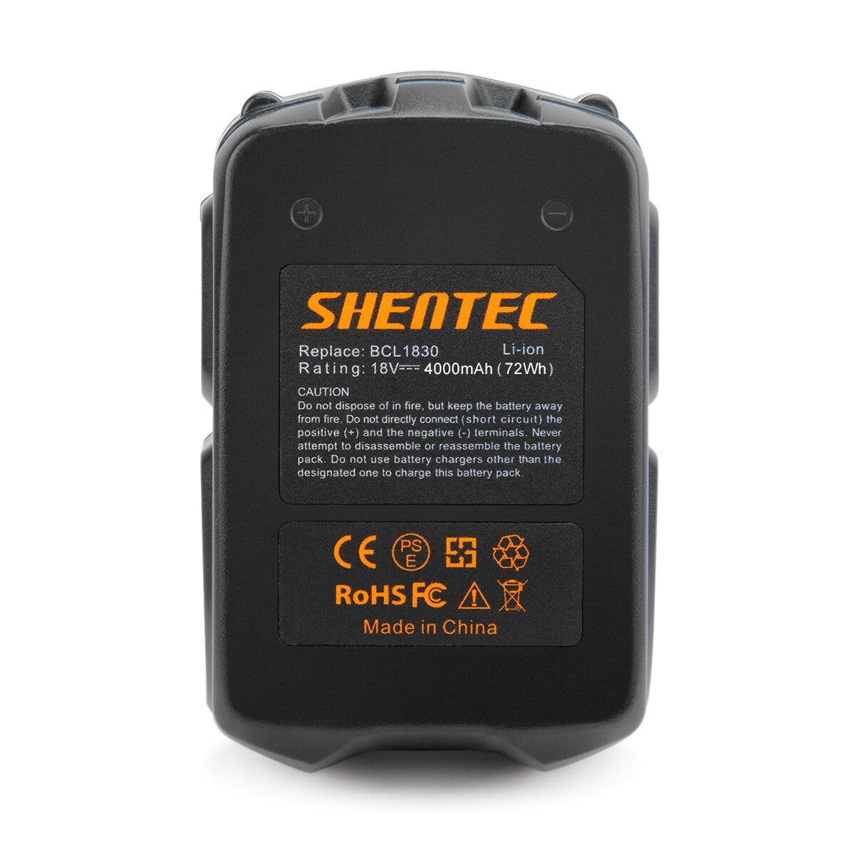 SHENTEC 4.0AH 18V BATTERIA DI RICAMBIO PER HITACHI 326240 326241 BCL1815 BCL1820 EBM1830 C18DL