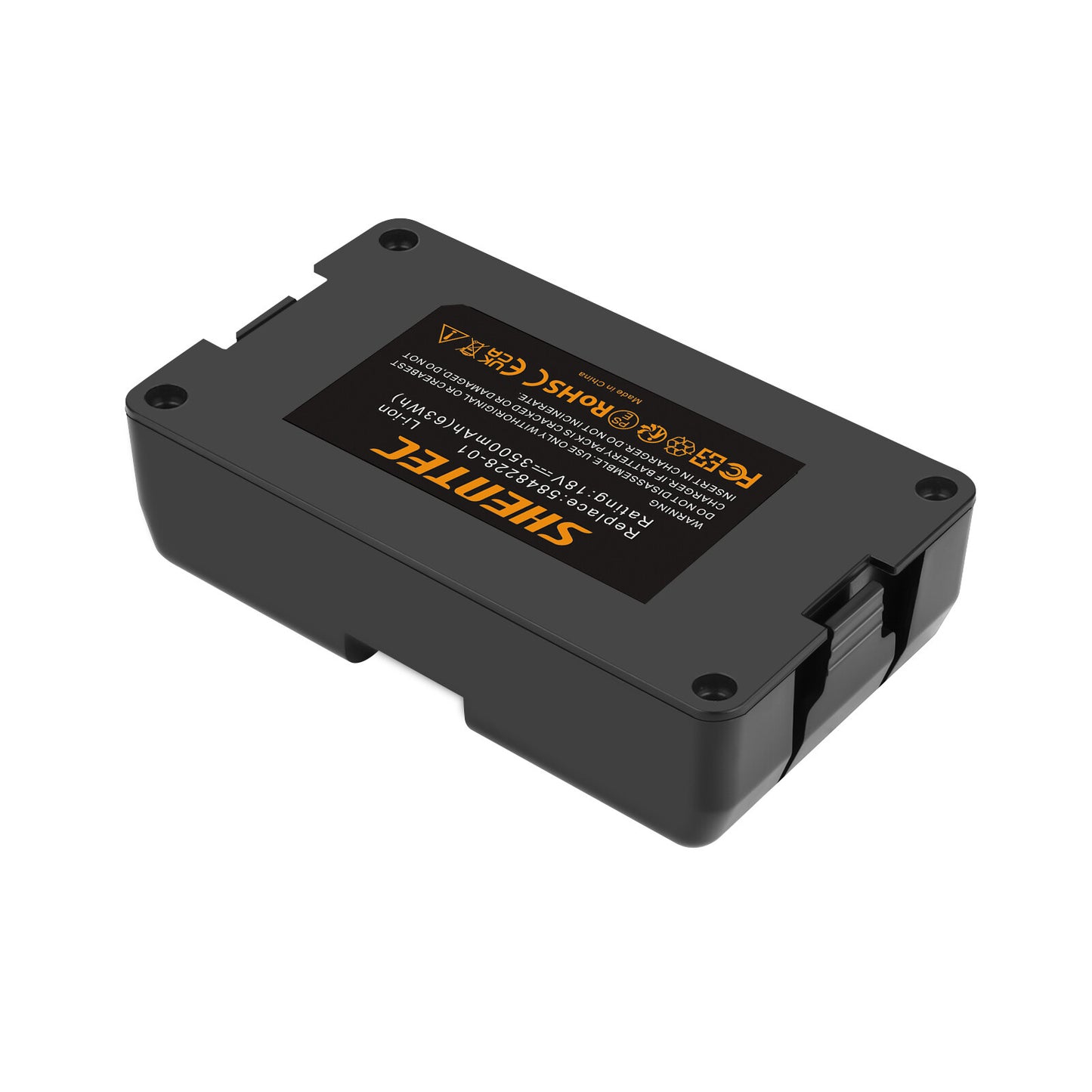 SHENTEC Batteria Li-Ion 3500mAH 18V per Gardena Sileno 2020 City 2018 Sileno+R100L