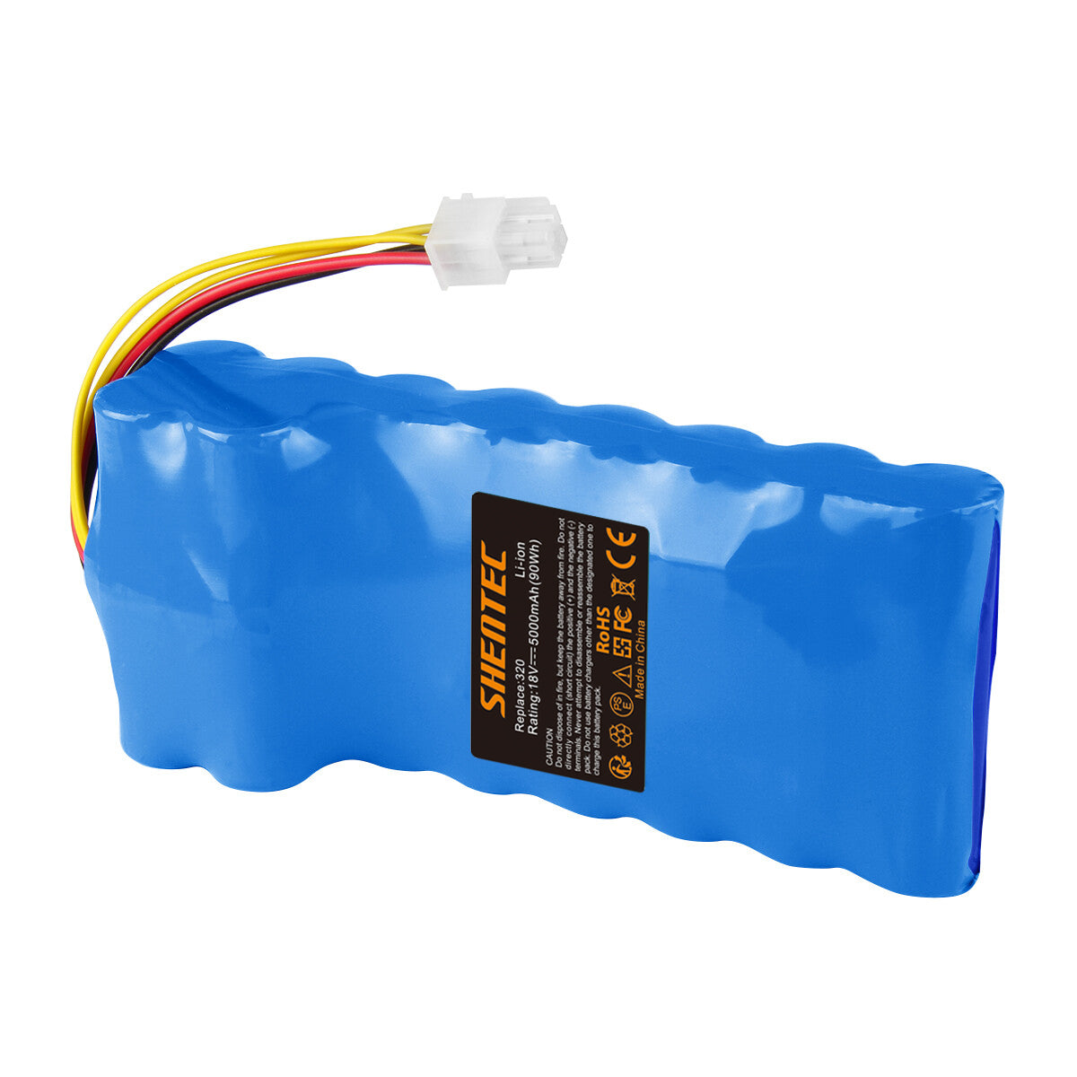 Batteria Li-ion SHENTEC 5000mAh 18V per Husqvarna Automower 320 420 430x 520 550 435x