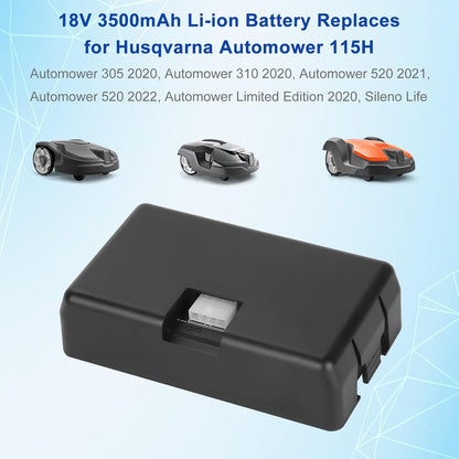 SHENTEC Batteria di ricambio Li-ion 18V per giardino e prato Husqvarna Automower 115H 305 2020 310 2020 520 2021 520 2022 Limited Edition 2020