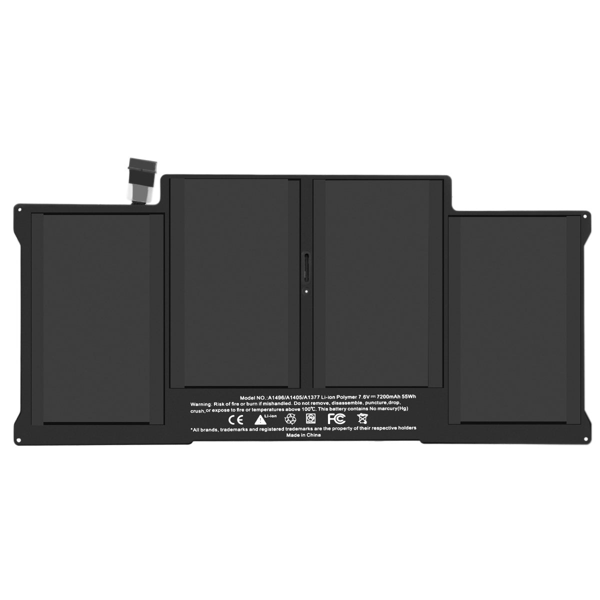 7.2Ah A1377 A1405 A1369 A1466 Batteria per Apple MacBook Air 13" 2013 2014 2015