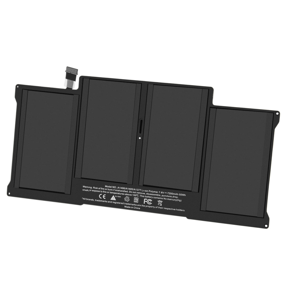 7.2Ah A1377 A1405 A1369 A1466 Batteria per Apple MacBook Air 13" 2013 2014 2015