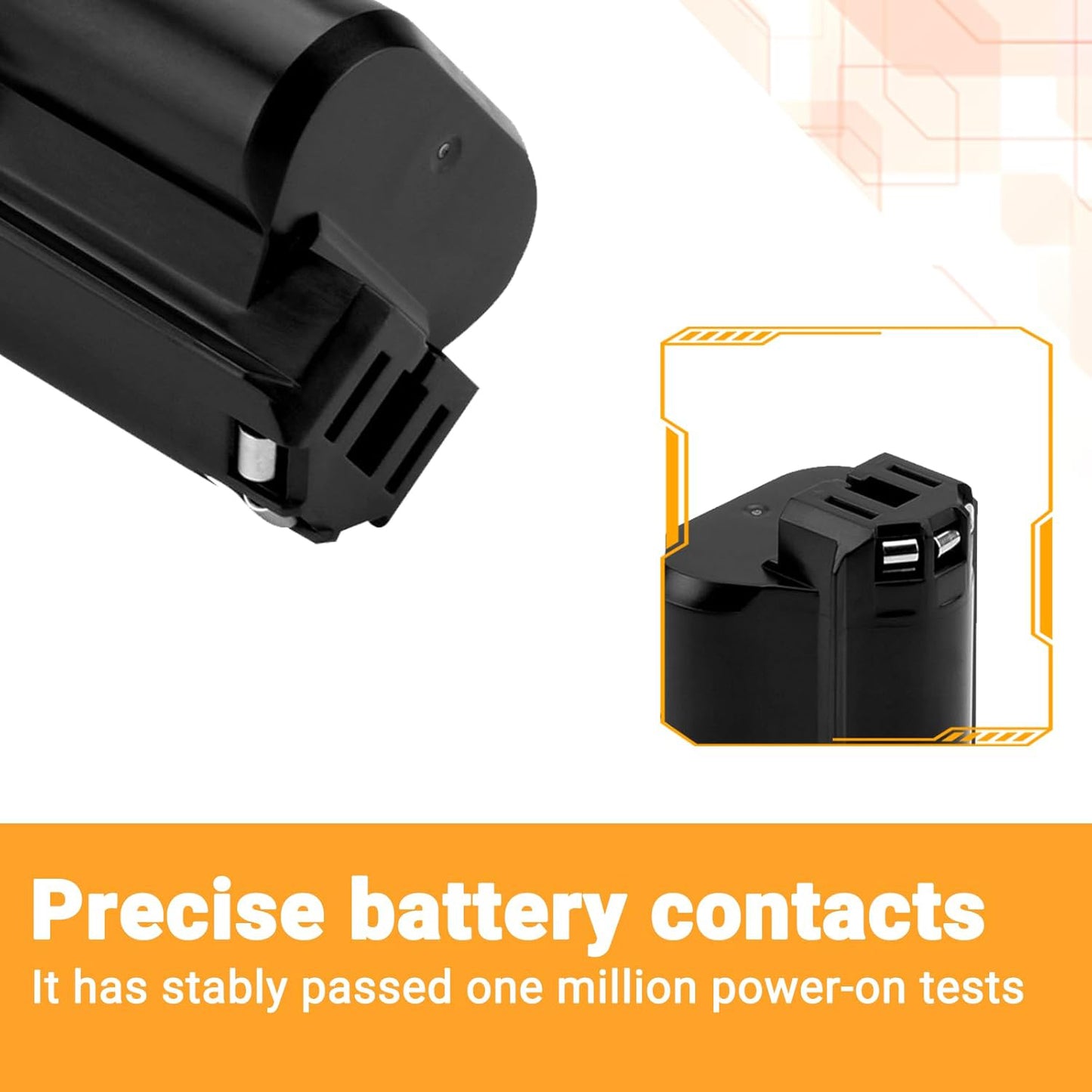 SHENTEC Batteria agli ioni di litio 3000ｍAh 12V compatibile con Dremel (Caricabatterie 12V incluso)