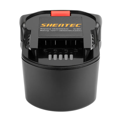 SHENTEC Batteria di ricambio 12V 3.5AH Ni-MH per AEG B1214G BS12G BS12X 4932352532 4932399697 4932399696