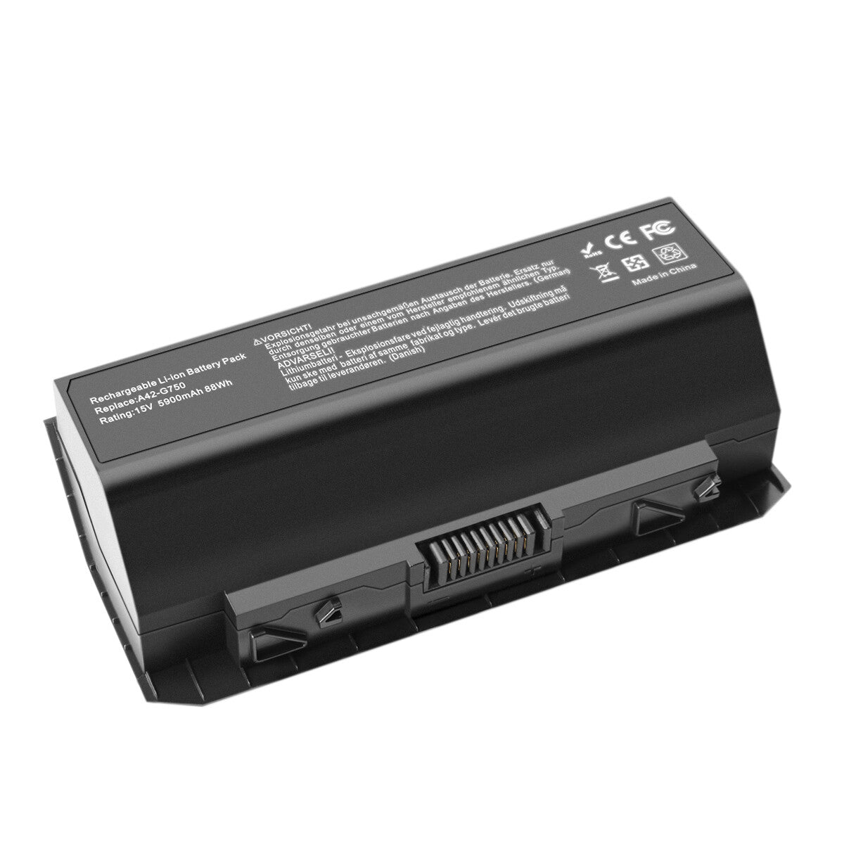 5.2Ah 15V Batteria per ASUS ROG G750 G750J G750JS G750JM G750JH G750JZ