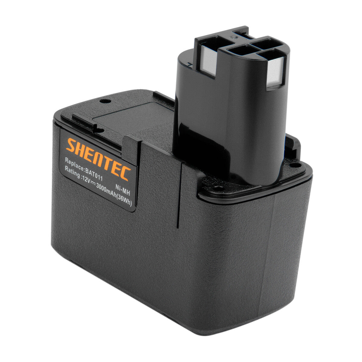 SHENTEC Batteria Ni-MH 12V 3.0AH per Bosch BAT011 H1214N 2607335054 2607335055 2607335071