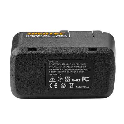 SHENTEC Batteria di ricambio Ni-MH 12V 4000mAh per Bosch BAT011 BH1214L BH1214H H1214N BH-1214