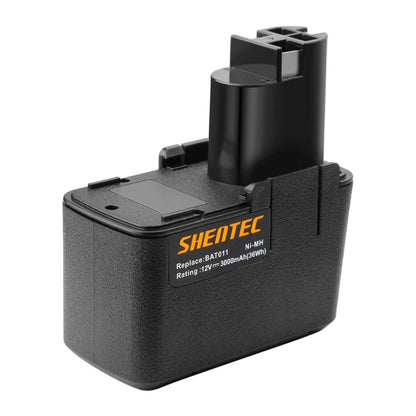 SHENTEC Batteria di ricambio Ni-MH 12V 4000mAh per Bosch BAT011 BH1214L BH1214H H1214N BH-1214