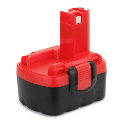 SHENTEC Kit 2 batterie + caricabatterie 14,4V per Bosch BAT040 BAT140 BAT038 2607335276