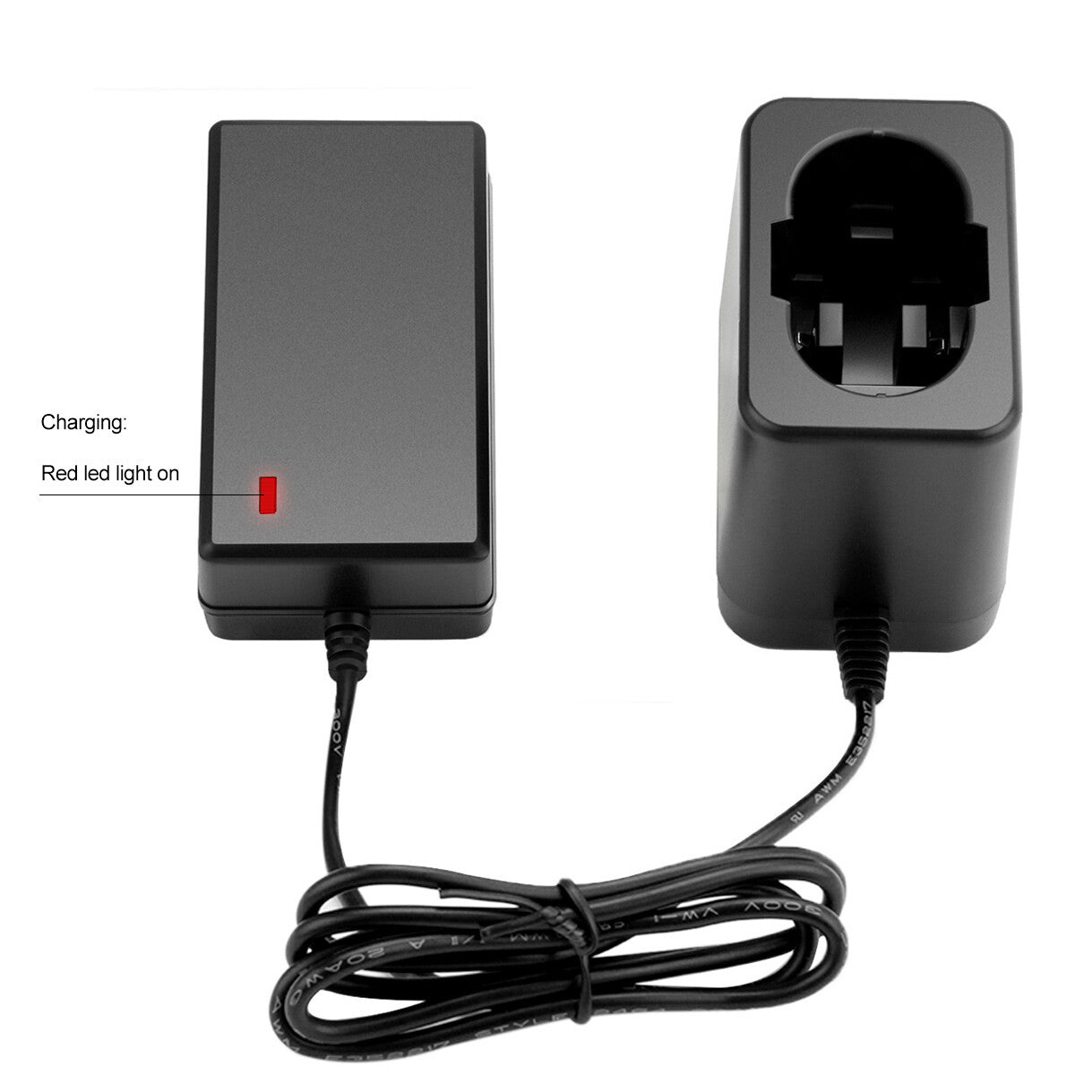 SHENTEC Kit 2 batterie + caricabatterie 14,4V per Bosch BAT040 BAT140 BAT038 2607335276