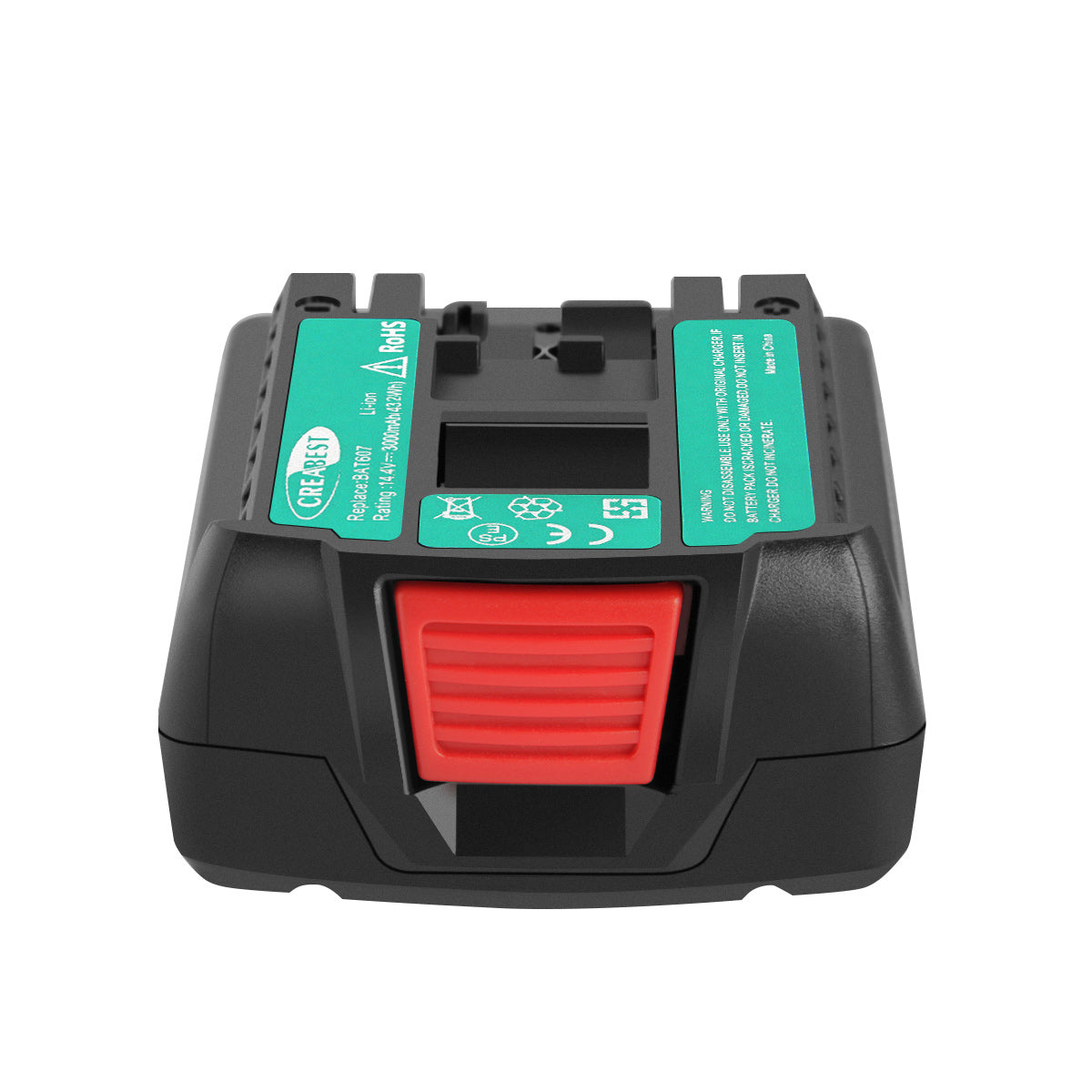 SHENTEC Batteria di ricambio Li-ion 14.4V 3500mAh per Bosch BAT607G BAT607 BAT614G 2607336318 2607336150