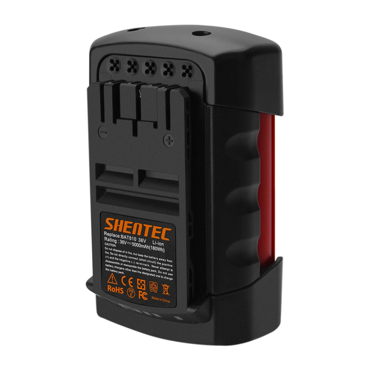 SHENTEC Batteria Li-ion 5.0AH 36V per Bosch BAT810 BAT818 BAT840 GSR GSB