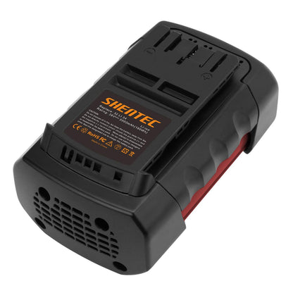SHENTEC Batteria sostitutiva Li-ion 36V 5aH per Bosch Rotak 32 LI 34 LI 37 LI 43 LI Bosch 36V BAT810 BAT836 BAT840 D70771 2607336003