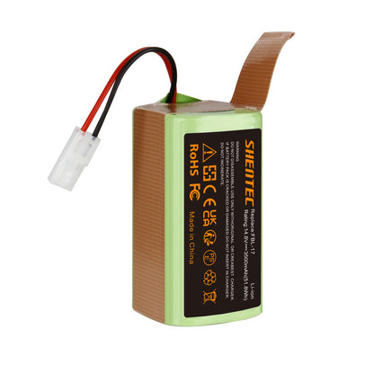 SHENTEC Batteria 14.8V 3.5Ah per Bissell EV675,2503, 2933, 2859, 3115,Bob Sweep WJ540011