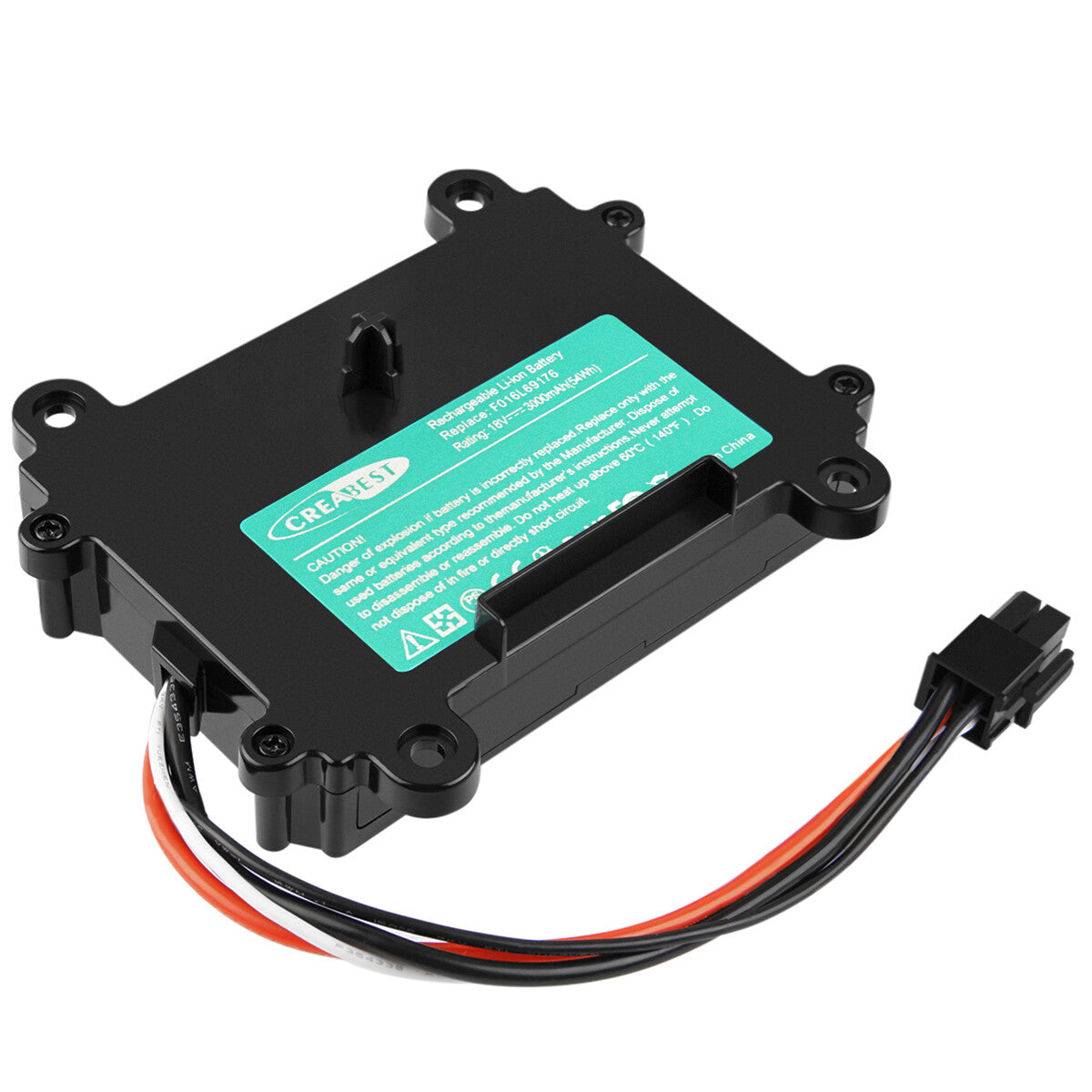 SHENTEC 3.0Ah 18V BATTERIA LI-ION PER BOSCH INDEGO F016L69176 F016104898 5INR19/66 S+400