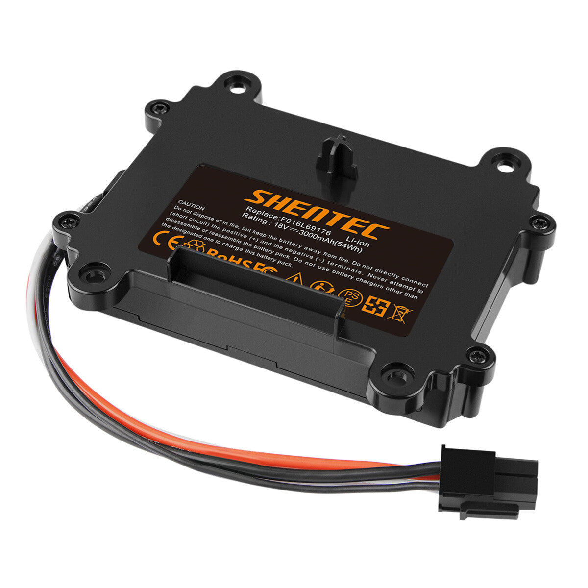 SHENTEC 3.0Ah 18V BATTERIA LI-ION PER BOSCH INDEGO F016L69176 F016104898 5INR19/66 S+400