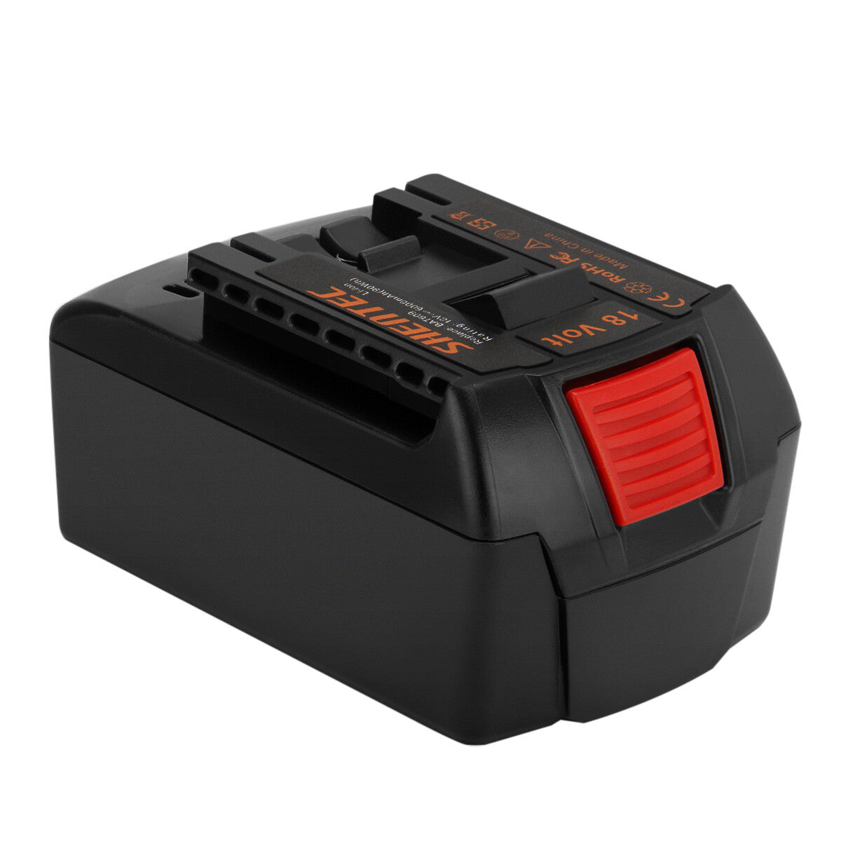 Batteria Li-Ion SHENTEC 6Ah 18V per BOSCH BAT609 GSR GSB GST GSA GDR GBH GWS GDS 18 V-LI