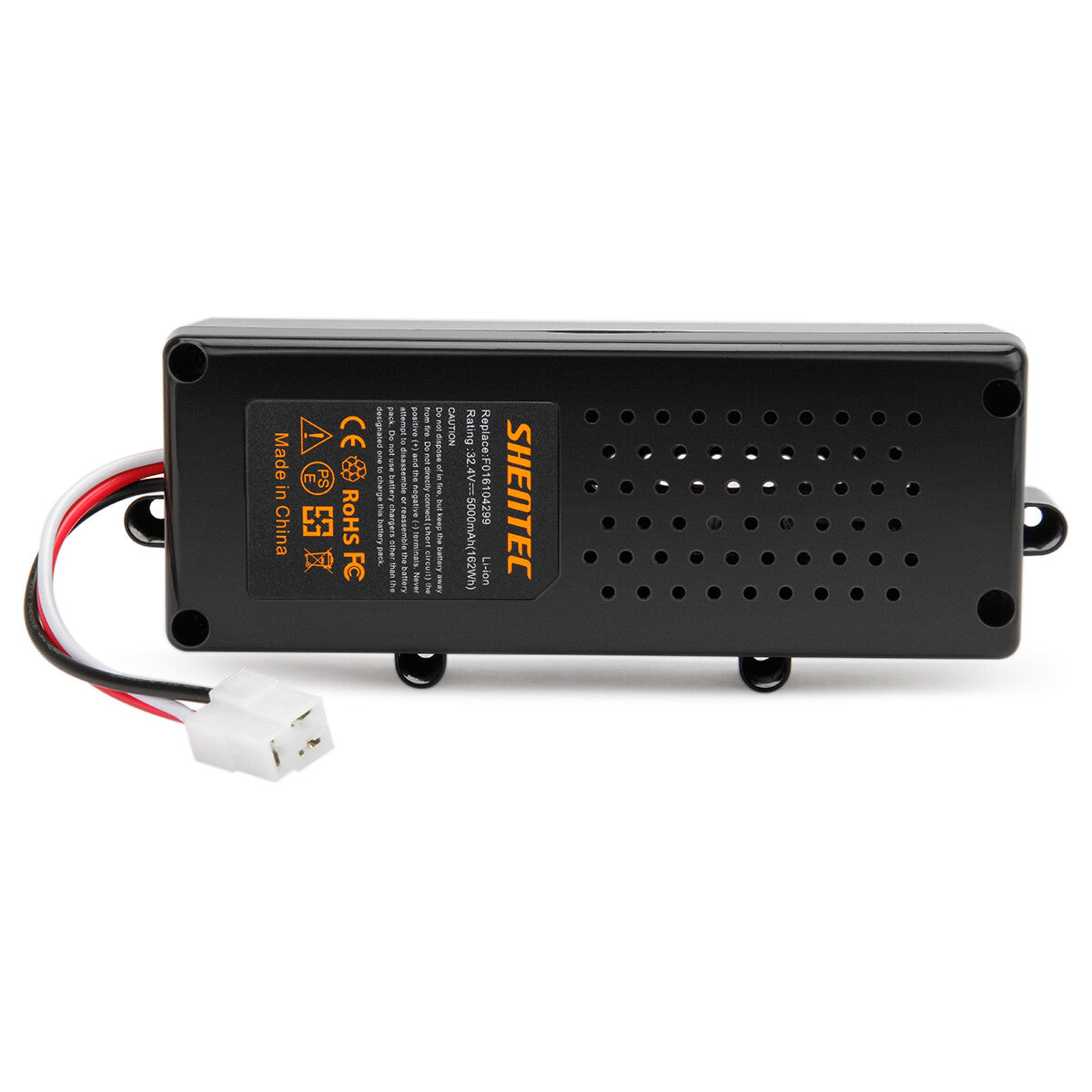 SHENTEC 2 Pezzi 32.4V 5.0Ah Batteria Li-ion Per Bosch Indego F016104299 Indego 800 1000 1200 3600