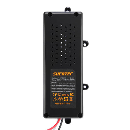 SHENTEC 2 Pezzi 32.4V 5.0Ah Batteria Li-ion Per Bosch Indego F016104299 Indego 800 1000 1200 3600