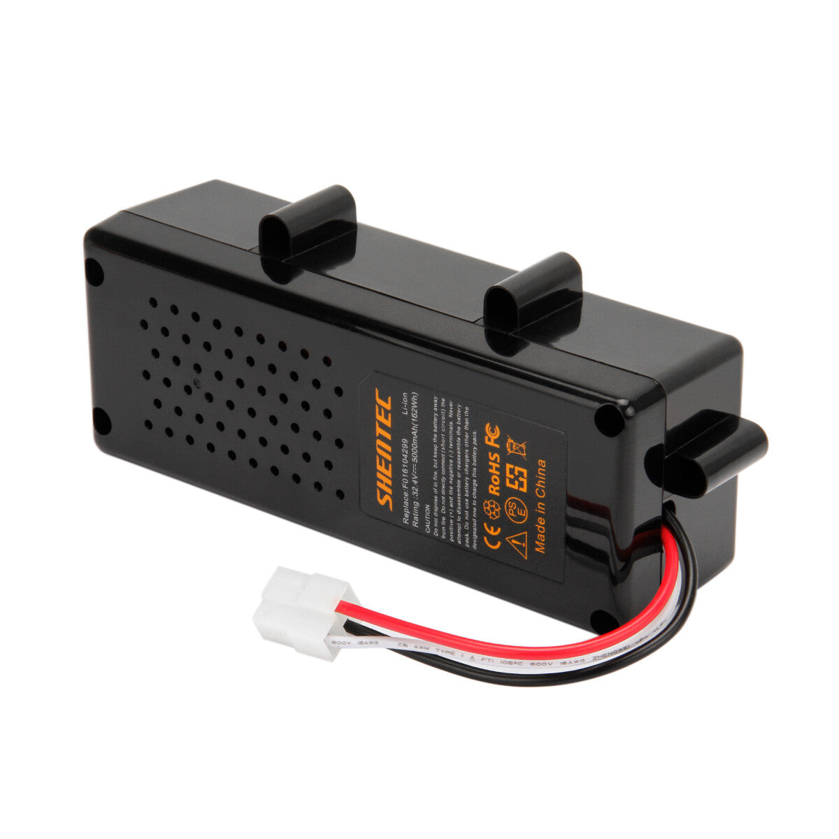 SHENTEC 2 Pezzi 32.4V 5.0Ah Batteria Li-ion Per Bosch Indego F016104299 Indego 800 1000 1200 3600