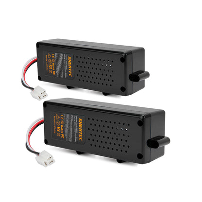 SHENTEC 2 Pezzi 32.4V 5.0Ah Batteria Li-ion Per Bosch Indego F016104299 Indego 800 1000 1200 3600