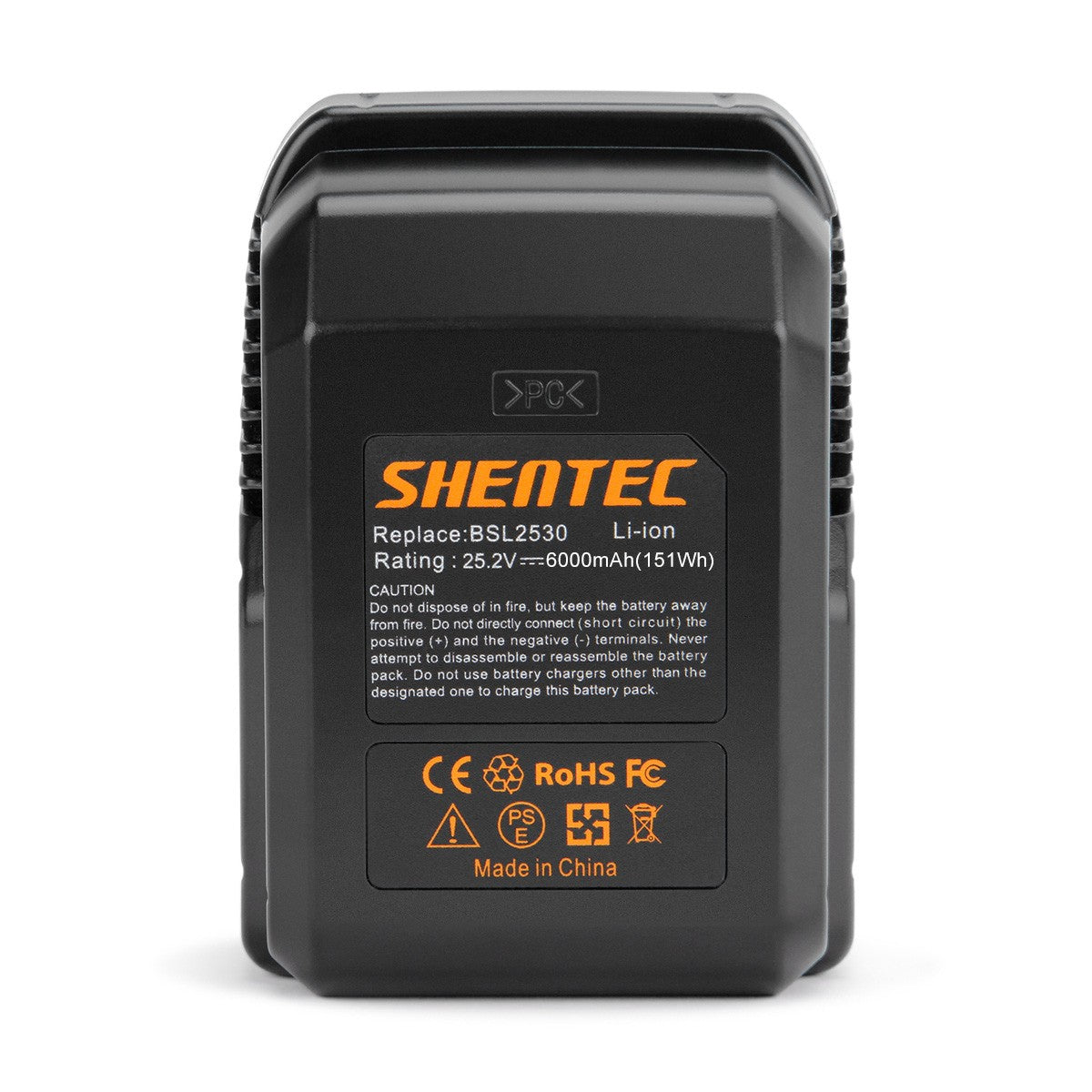 Batteria agli ioni di litio 6.0Ah 25.2V per Hitachi DH25DL DH25DAL BSL2530 328034