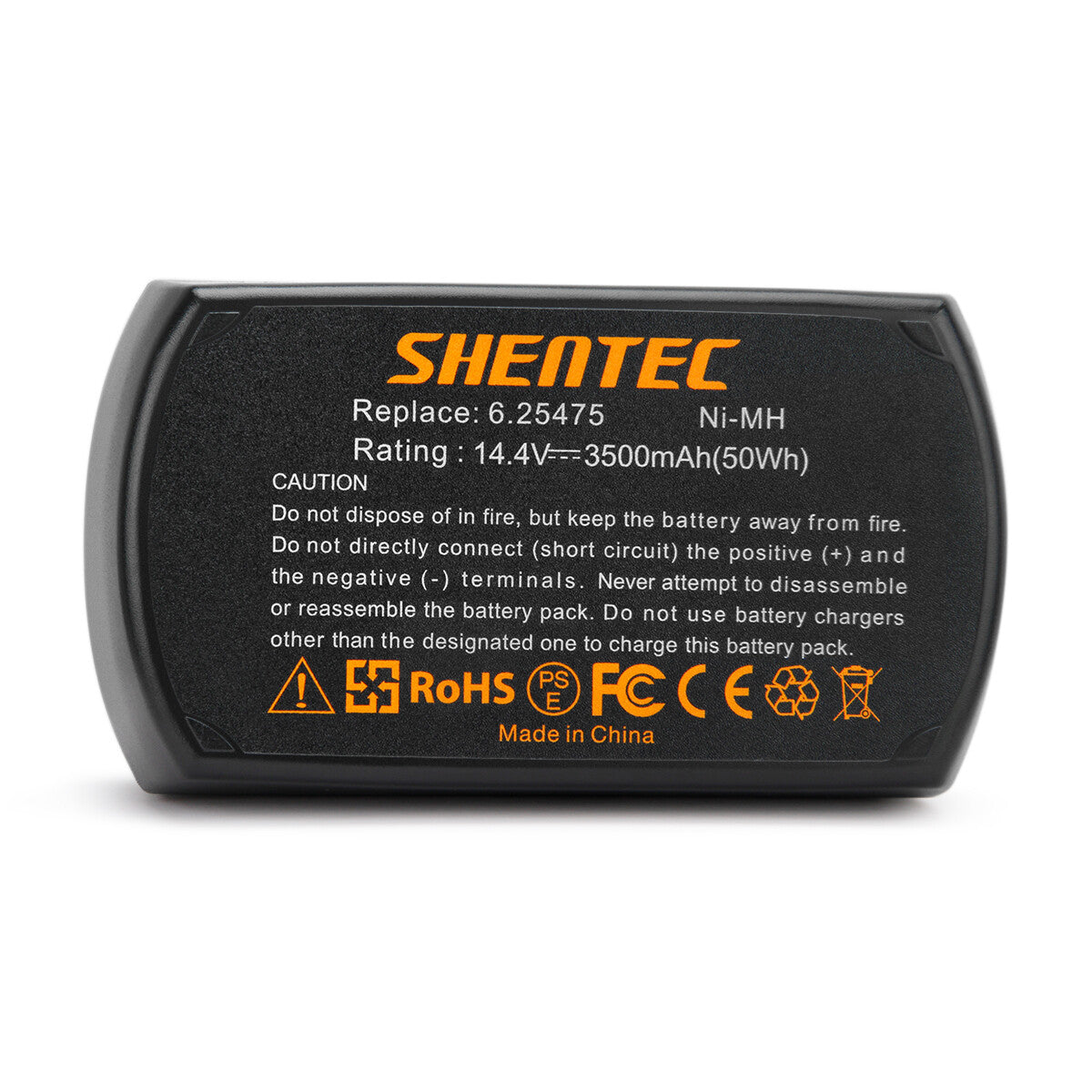 SHENTEC Batteria Sostitutiva 3500mAh 14.4V Per Metabo 6.25475 6.25476 BSZ 14.4 SBZ 14.4 Impuls