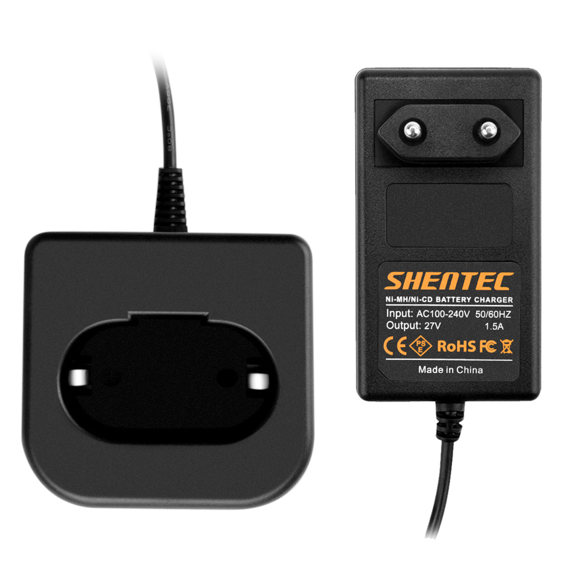 SHENTEC Caricabatterie per batteria Ni-MH 6V per Paslode 404717 404400 900400 900420 900421 900600