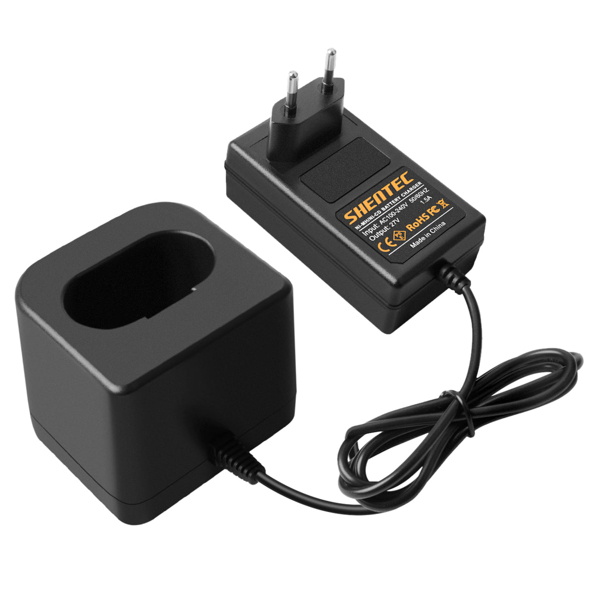 SHENTEC Caricabatterie per batteria Ni-MH 6V per Paslode 404717 404400 900400 900420 900421 900600