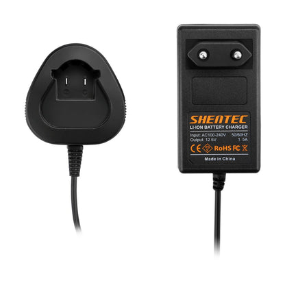 Caricabatterie Li-ion SHENTEC 10.8V/12V per Bosch BAT411 BAT412 BAT413 2607336864 2607336013
