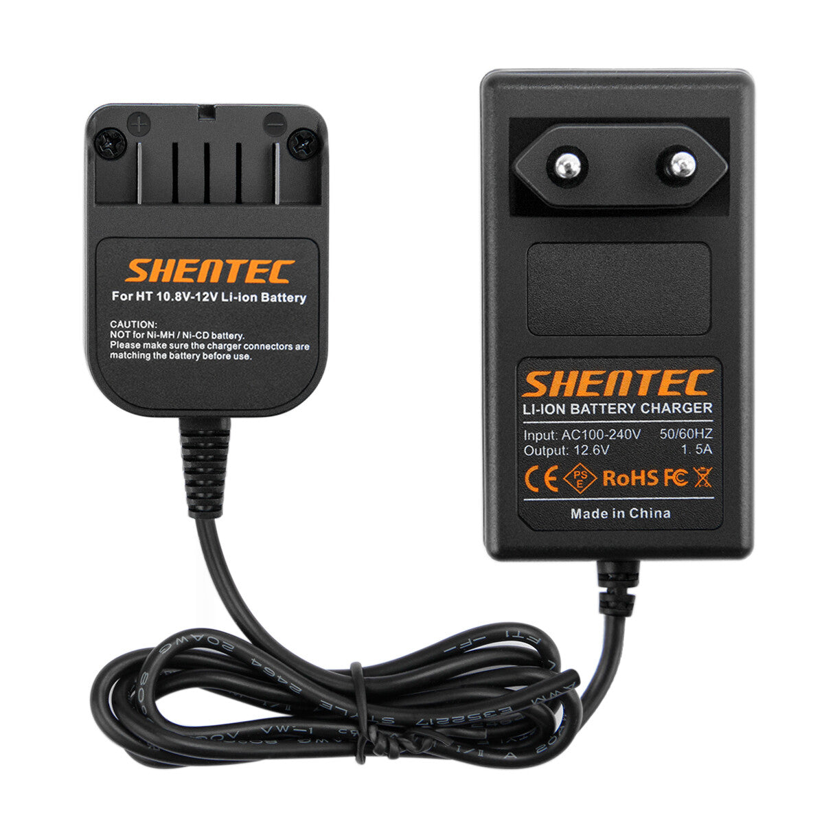 SHENTEC Caricabatterie agli ioni di litio per batteria Hitachi 10.8V BCL1015 BCL1030 BCL1030A 329389 331065