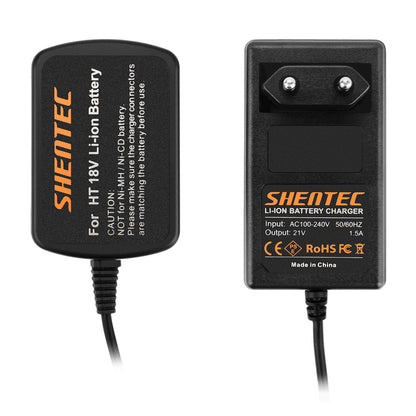 Caricabatterie Li-ion SHENTEC per Hitachi 18V BCL1815 BCL1830 327730 327731 DS 18DMR