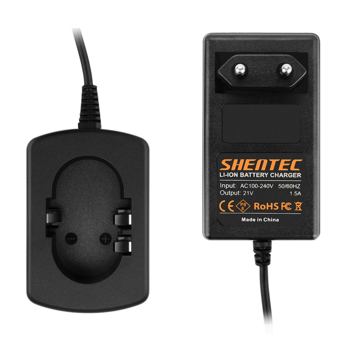 Caricabatterie Li-ion SHENTEC per Hitachi 18V BCL1815 BCL1830 327730 327731 DS 18DMR