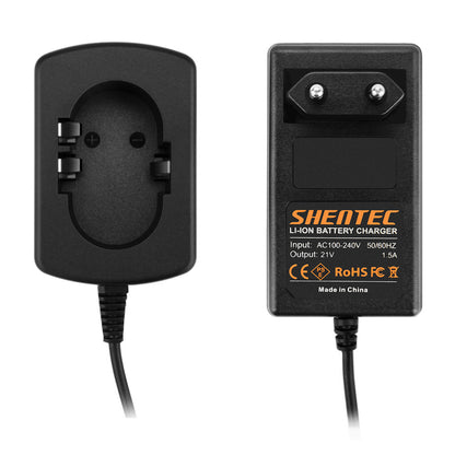 Caricabatterie Li-ion SHENTEC per Hitachi 18V BCL1815 BCL1830 327730 327731 DS 18DMR