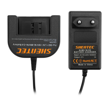 SHENTEC CARICABATTERIE Ni-MH 9.6V-18V PER BLACK DECKER A12 A1712 FSB12 HPB12 B-8315 FS120B