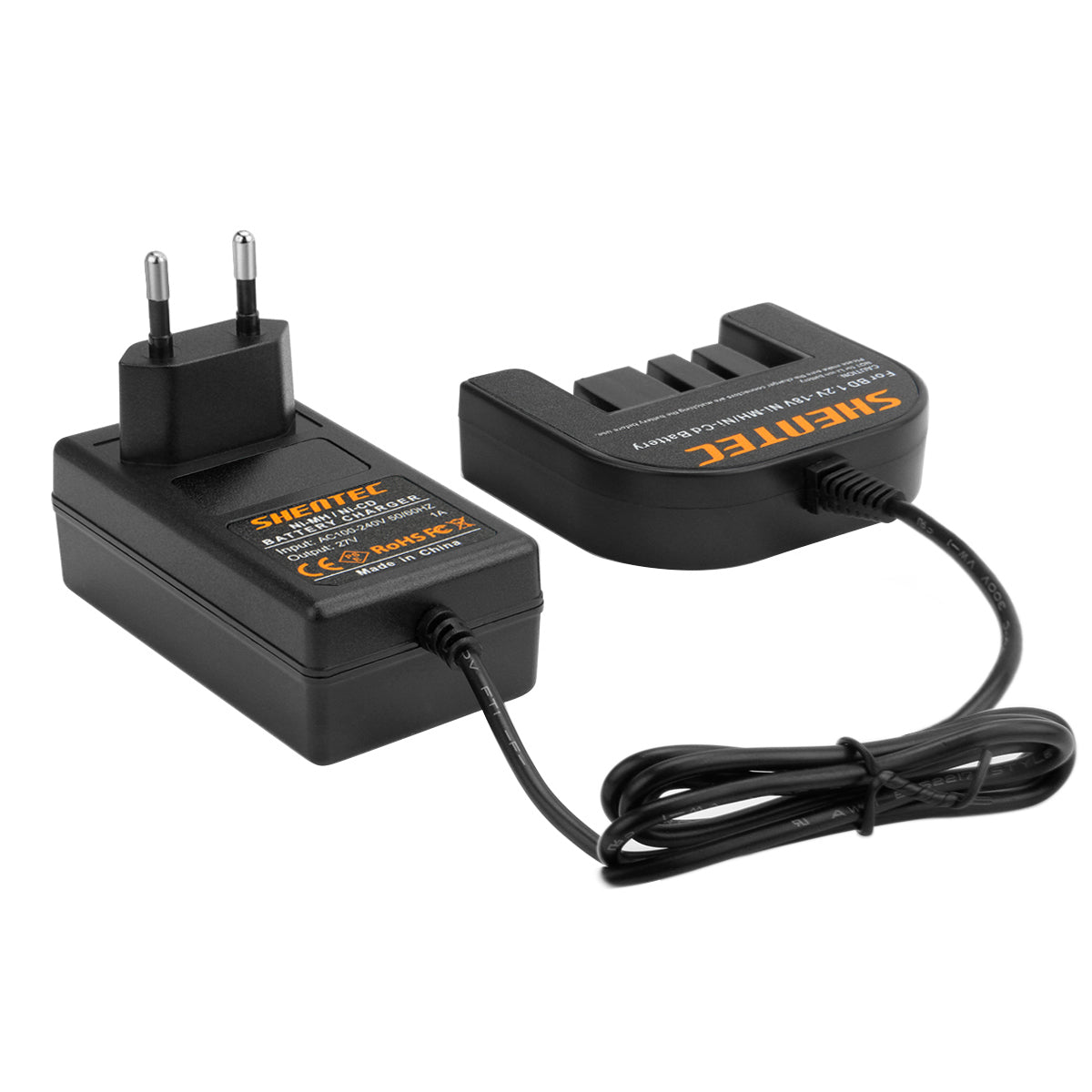 SHENTEC CARICABATTERIE Ni-MH 9.6V-18V PER BLACK DECKER A12 A1712 FSB12 HPB12 B-8315 FS120B