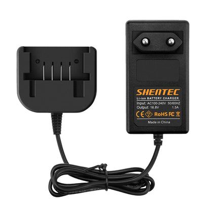 SHENTEC Caricabatterie Li-ion 14.4V per Black&Decker BL1314 LB16 ASL148KB LDX120C LST220