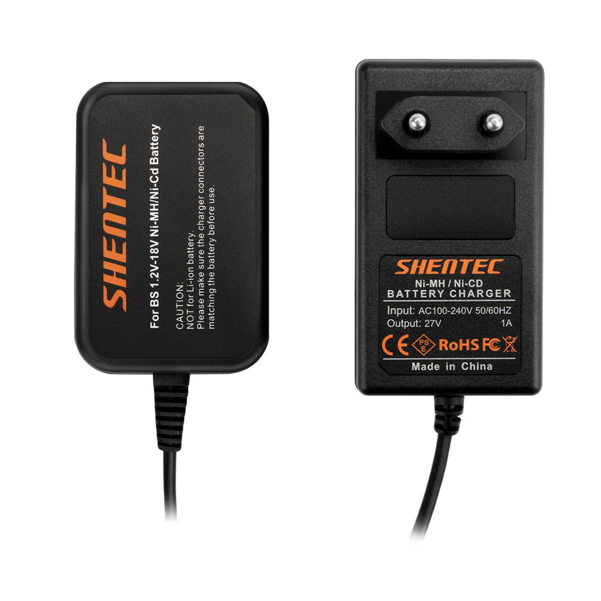 Caricabatterie SHENTEC Ni-MH per Bosch 7.2-18V BAT046 BAT048 BAT100 BAT119 BAT025 BAT189