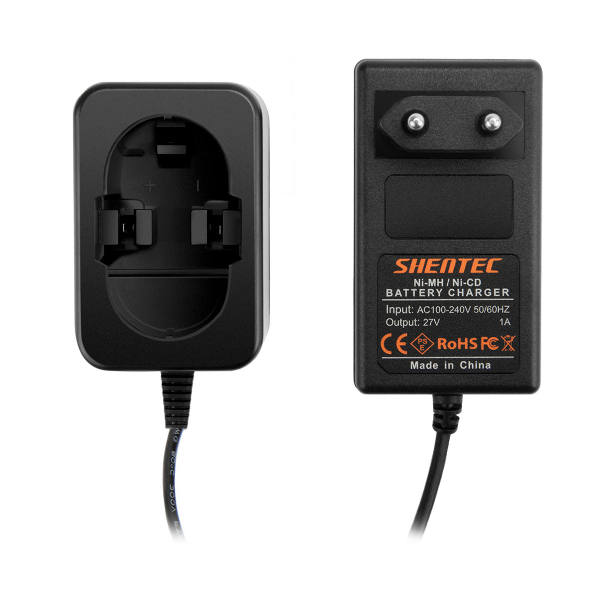 Caricabatterie SHENTEC Ni-MH per Bosch 7.2-18V BAT046 BAT048 BAT100 BAT119 BAT025 BAT189