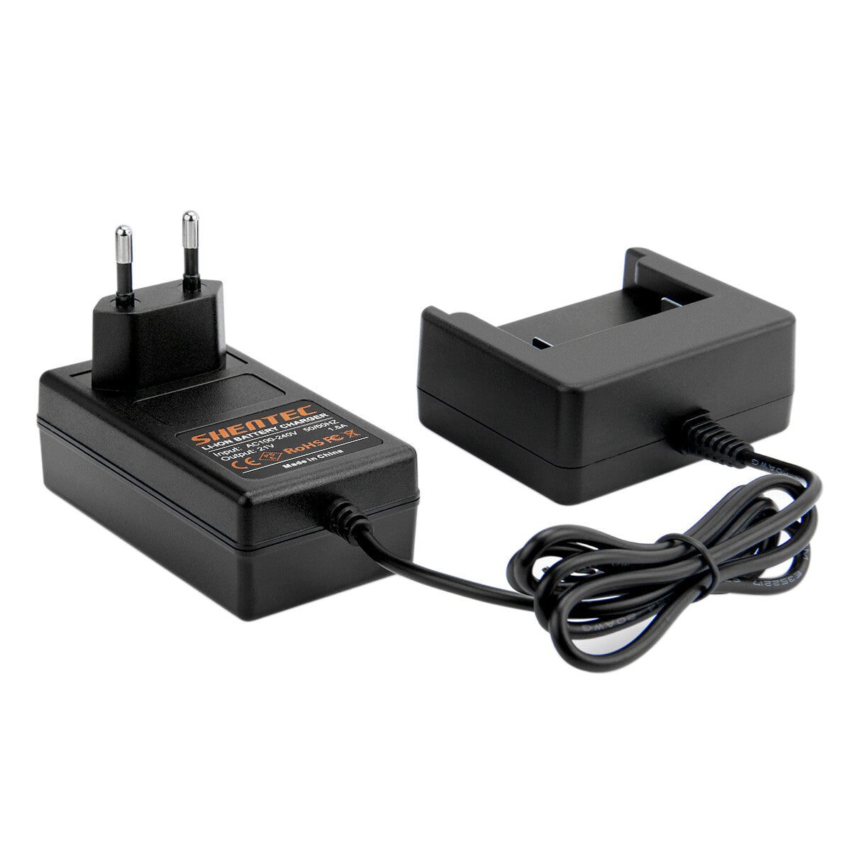 SHENTEC Caricabatterie 18V Li-Ion Per BOSCH BAT609 BAT609G BAT610 BAT618 17618