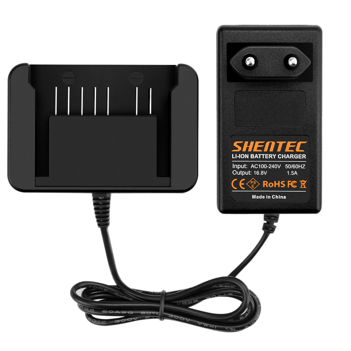 Caricabatterie Li-Ion SHENTEC per Hitachi BSL1415 BSL1430 329877 329901
