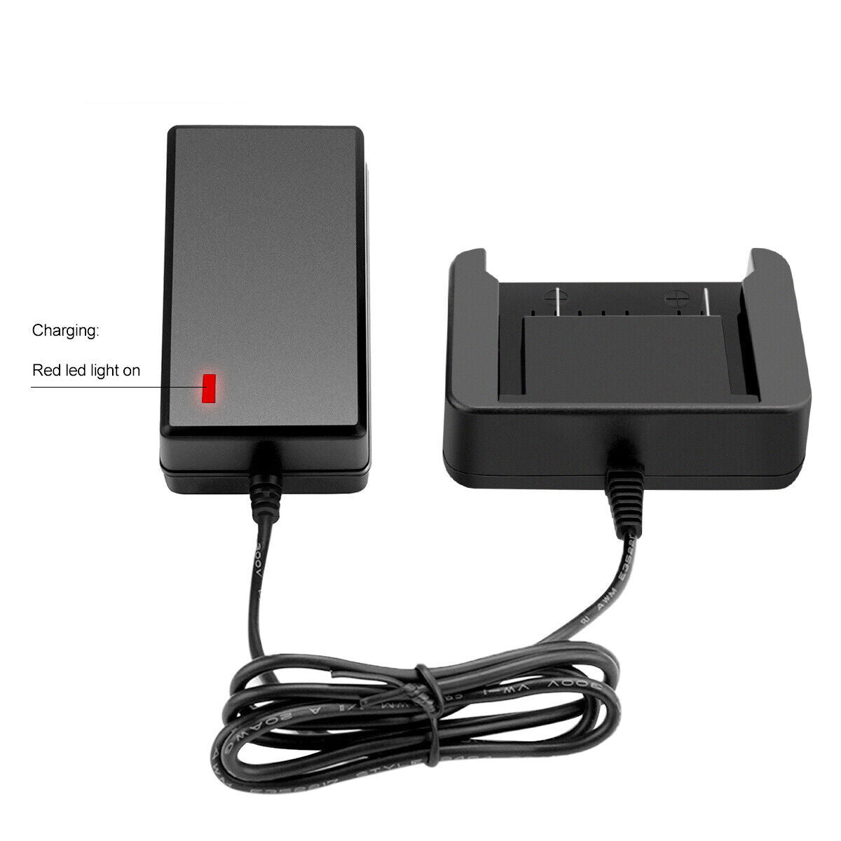SHENTEC Caricabatterie per batteria Li-ion 18V per Hitachi BSL1815 BSL1830 330068 330557 330067